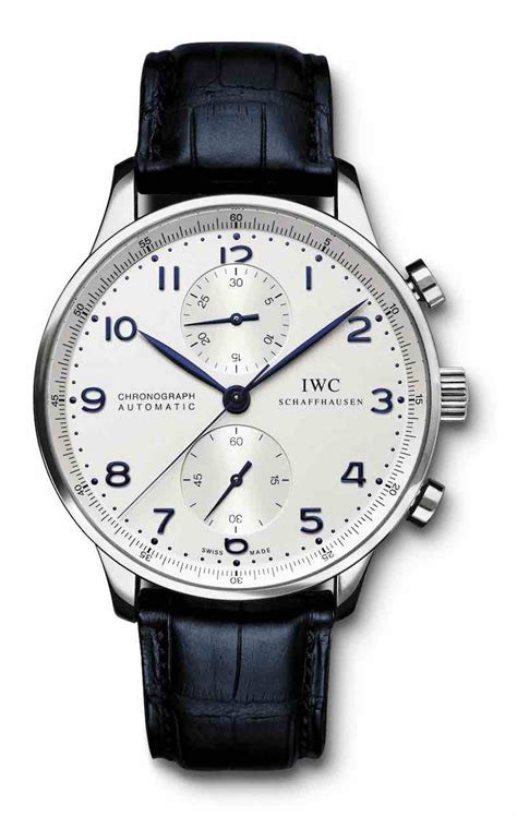 iwc portoghese quadrante bianco contatori neri|PORTUGIESER CHRONOGRAPH DISPONIBILE ORA CON .